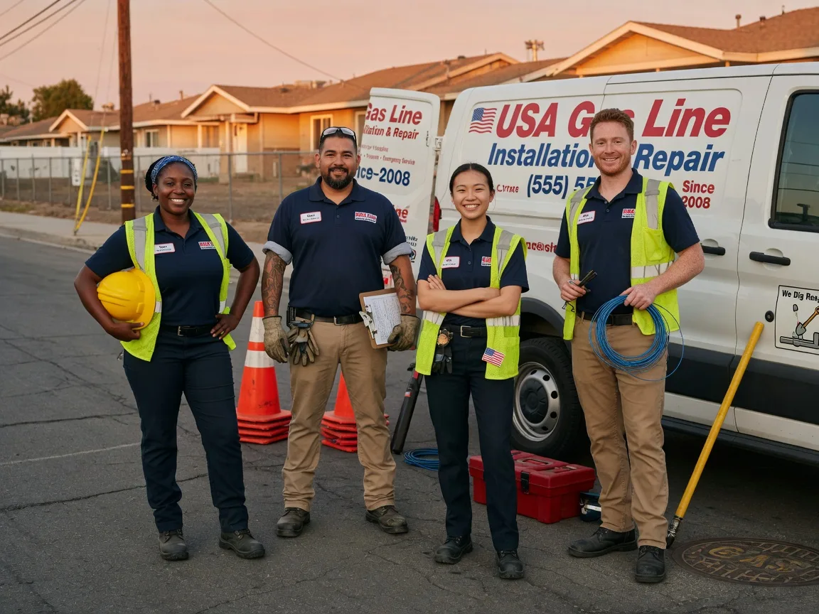 Gas Line Installation company in Vowinckel, PA